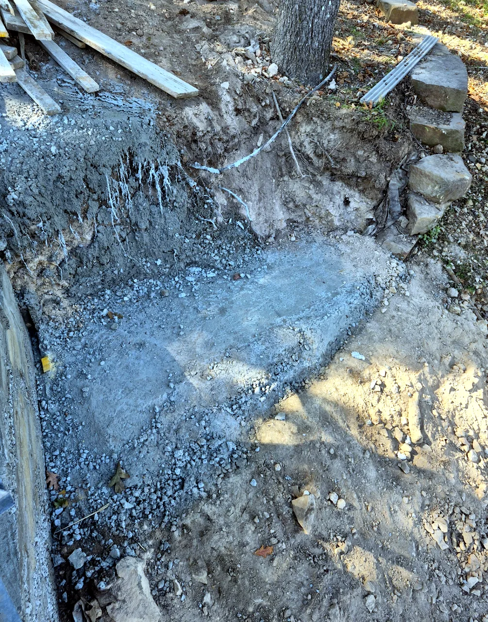 Base Course & Slope Prep Complete — In Progress — Grand Lake, OK