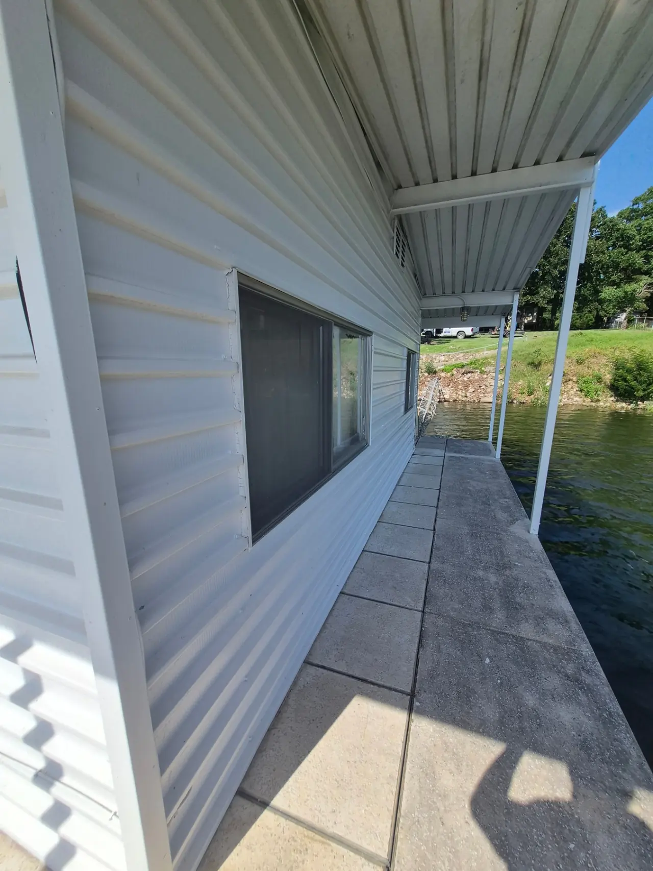 Lakeside Walkway Cleaned — After — Grand Lake, OK