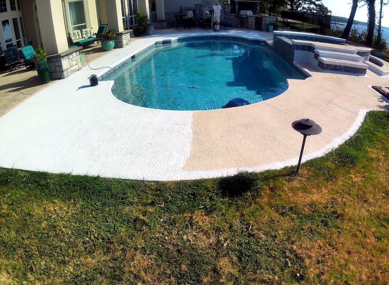 Cool Decking Material Applied — In Progress — Grand Lake, OK