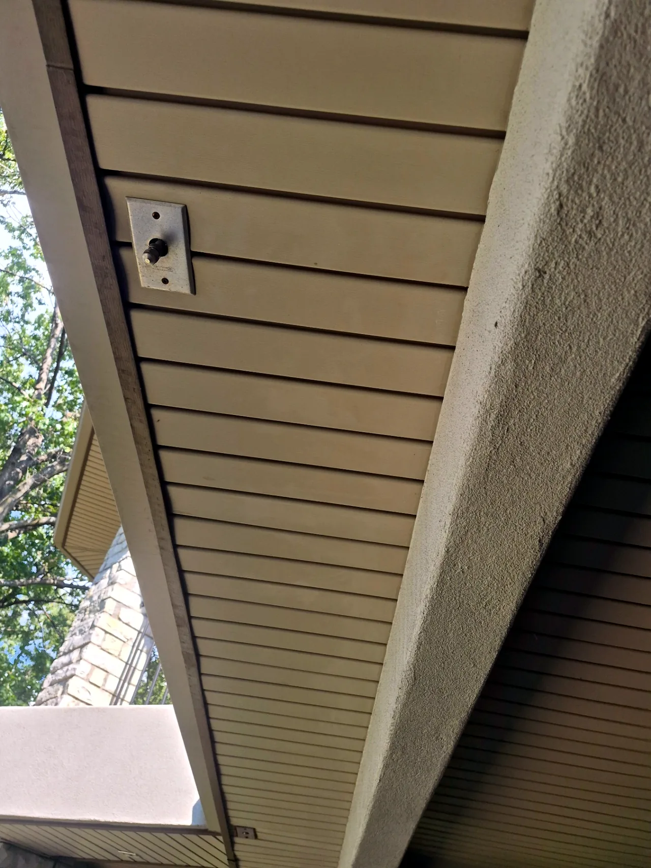 Soffit Detail After Soft Wash — After — Grand Lake, OK