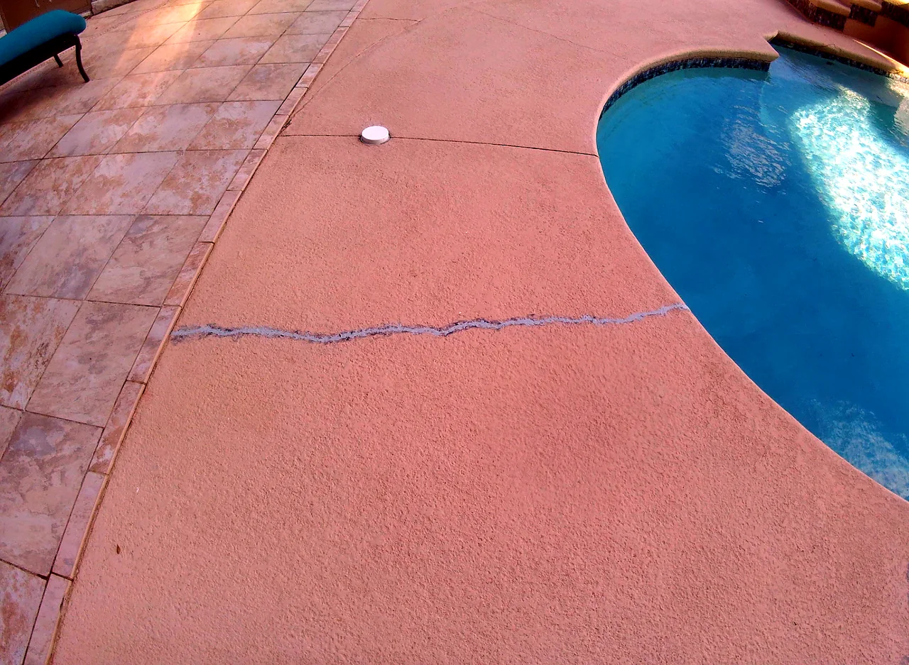 Cracks Cut, Cleaned & Sealed — In Progress — Grand Lake, OK